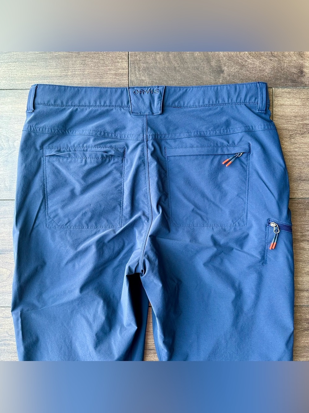 Orvis Convertible Blue Performance Tech Pants – Womens Size 10 - Roll Up Capri - Picture 11 of 16
